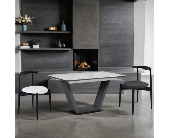 Стул Noble графит, опора опора береза черная, изображение 5 | Интернет магазин мебели и декора LifeDekor