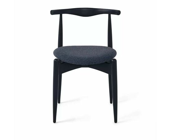 Стул Noble графит, опора опора береза черная, изображение 2 | Интернет магазин мебели и декора LifeDekor