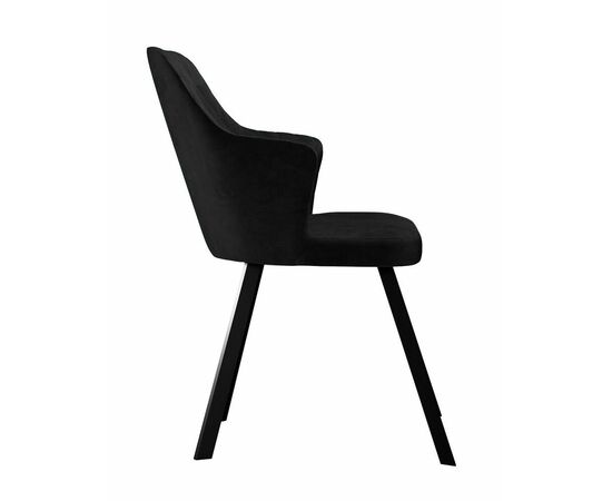 Стул DikLine 345 K21 черный, ножки черные, изображение 5 | Интернет магазин мебели и декора LifeDekor