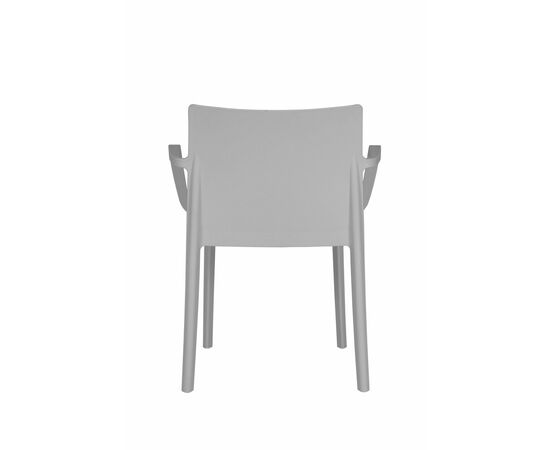 Стул Turn, серый пластик с подлокотниками, изображение 5 | Интернет магазин мебели и декора LifeDekor