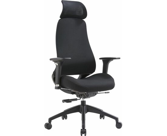 Эргономичное кресло Everprof Ant Ткань Черный | Интернет магазин мебели и декора LifeDekor