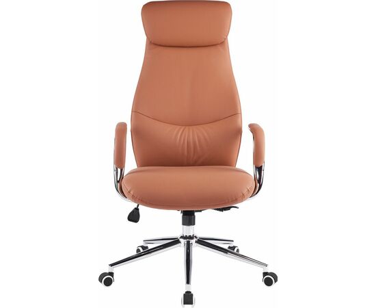 Кресло руководителя Everprof Bell Экокожа Коричневый, изображение 2 | Интернет магазин мебели и декора LifeDekor