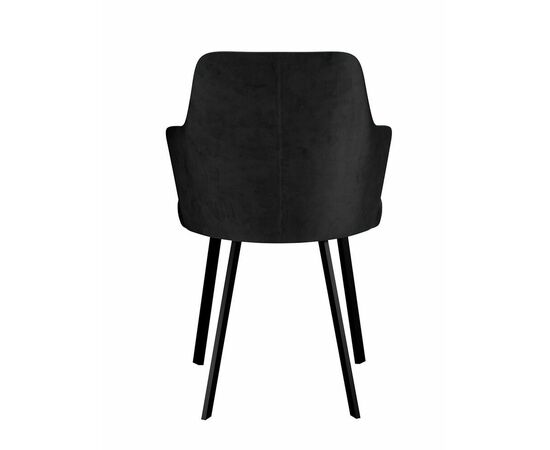 Стул DikLine 345 K21 черный, ножки черные, изображение 4 | Интернет магазин мебели и декора LifeDekor
