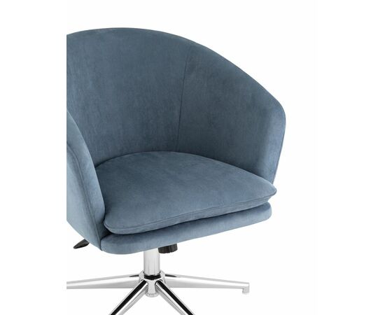 Кресло Харис регулируемое замша синий NC, изображение 54 | Интернет магазин мебели и декора LifeDekor