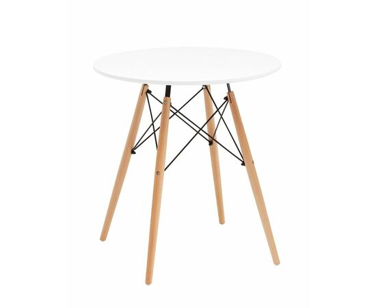 Стол круглый Eames DSW NEW D70 белый | Интернет магазин мебели и декора LifeDekor