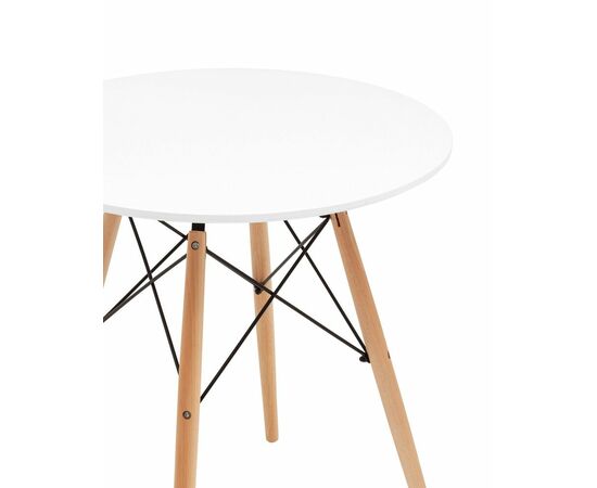 Стол круглый Eames DSW NEW D70 белый, изображение 10 | Интернет магазин мебели и декора LifeDekor