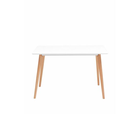 Стол обеденный FRANK NEW 120*80 белый, изображение 2 | Интернет магазин мебели и декора LifeDekor