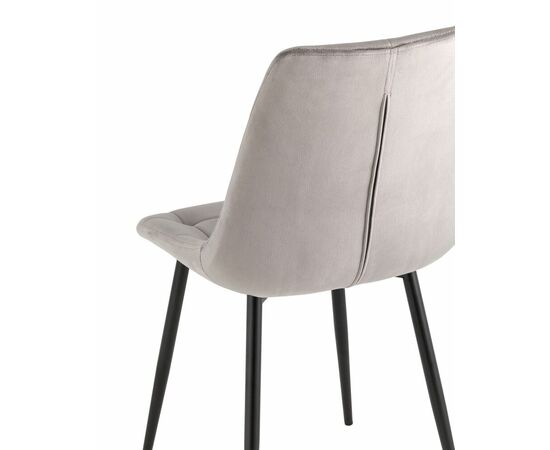 Стул Флекс New велюр светло-серый, изображение 56 | Интернет магазин мебели и декора LifeDekor