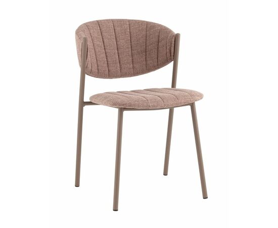 Стул Харпер ткань рогожка капучино каркас бежево-серый матовый | Интернет магазин мебели и декора LifeDekor