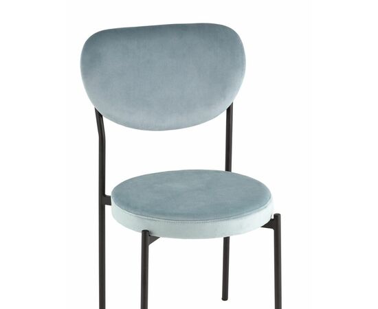 Стул обеденный Барбара велюр серо-голубой NC, изображение 55 | Интернет магазин мебели и декора LifeDekor