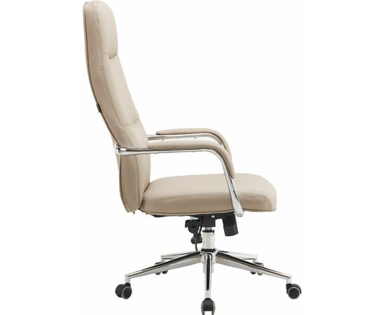 Кресло руководителя Everprof Vesta Экокожа Бежевый, изображение 3 | Интернет магазин мебели и декора LifeDekor