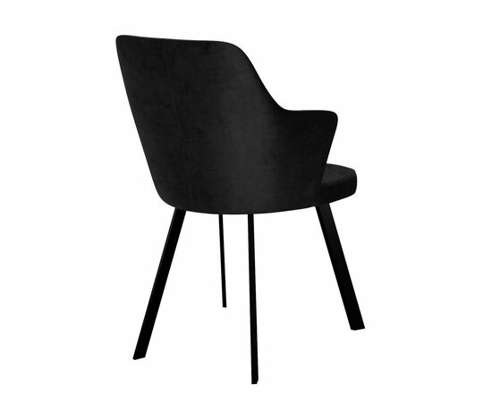 Стул DikLine 345 K21 черный, ножки черные, изображение 3 | Интернет магазин мебели и декора LifeDekor