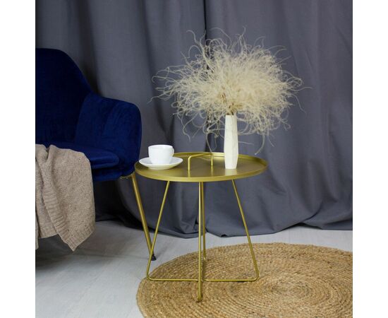 Столик журнальный SHT-CT42 античное золото, изображение 9 | Интернет магазин мебели и декора LifeDekor