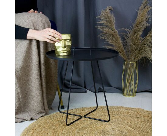 Столик журнальный SHT-CT42 черный муар, изображение 7 | Интернет магазин мебели и декора LifeDekor