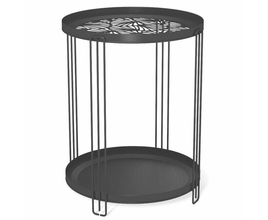 Столик журнальный SHT-CT82 чёрный муар | Интернет магазин мебели и декора LifeDekor