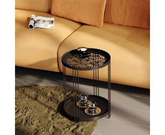 Столик журнальный SHT-CT82 чёрный муар, изображение 8 | Интернет магазин мебели и декора LifeDekor