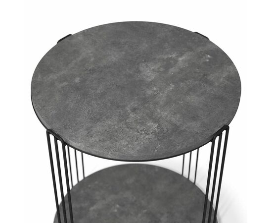 Столик кофейный SHT-CT33 черный муар/мокрый асфальт, изображение 2 | Интернет магазин мебели и декора LifeDekor