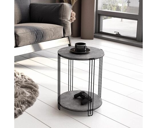 Столик кофейный SHT-CT33 черный муар/мокрый асфальт, изображение 8 | Интернет магазин мебели и декора LifeDekor