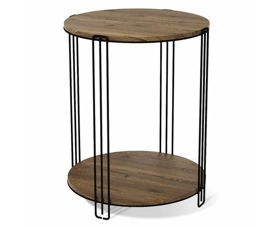 Столик кофейный SHT-CT33 черный муар/светлый орех | Интернет магазин мебели и декора LifeDekor