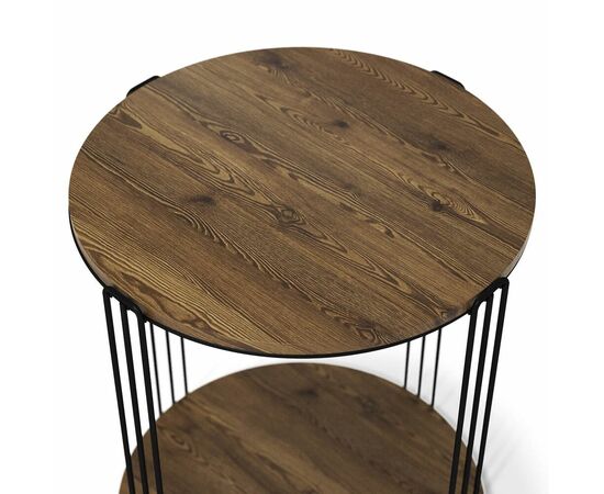 Столик кофейный SHT-CT33 черный муар/светлый орех, изображение 2 | Интернет магазин мебели и декора LifeDekor