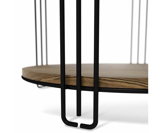 Столик кофейный SHT-CT33 черный муар/светлый орех, изображение 3 | Интернет магазин мебели и декора LifeDekor