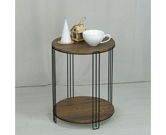 Столик кофейный SHT-CT33 черный муар/светлый орех, изображение 9 | Интернет магазин мебели и декора LifeDekor