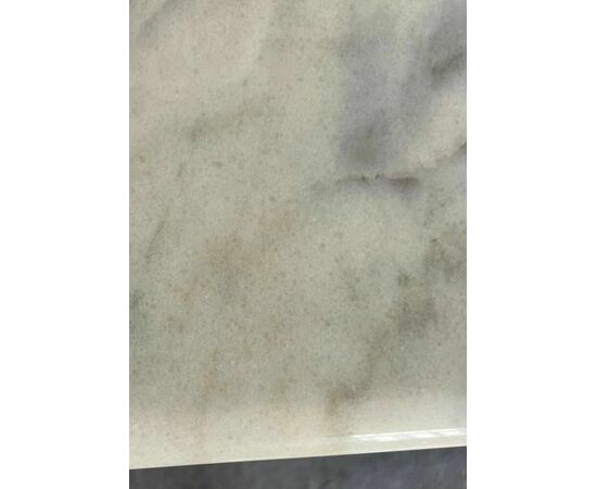 Стол-консоль Лира IST-806,120х40х76 см, небесный белый/золотой, изображение 3 | Интернет магазин мебели и декора LifeDekor