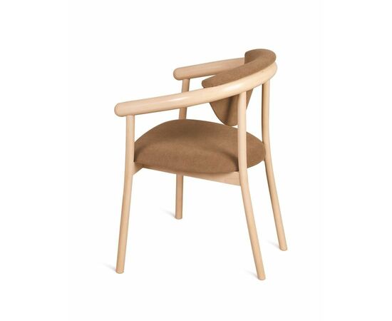 Кресло венское "Виенна" (беленый дуб/коричневый М08), изображение 3 | Интернет магазин мебели и декора LifeDekor