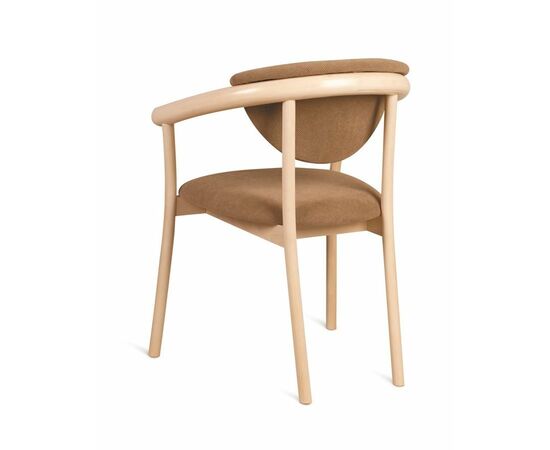 Кресло венское "Виенна" (беленый дуб/коричневый М08), изображение 4 | Интернет магазин мебели и декора LifeDekor