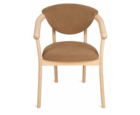 Кресло венское "Виенна" (беленый дуб/коричневый М08), изображение 7 | Интернет магазин мебели и декора LifeDekor