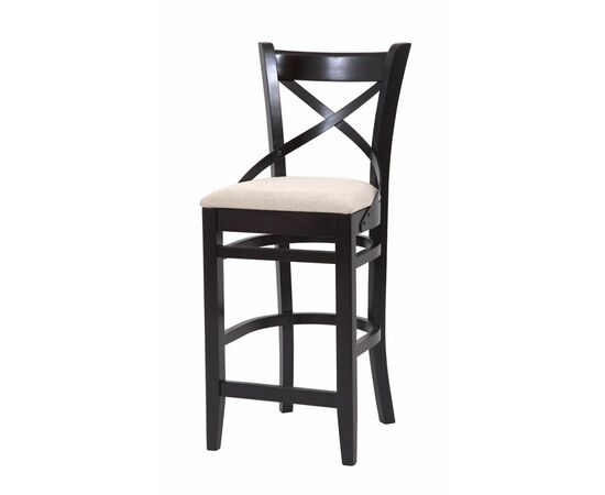 Стул барный "Хью" (венге/бежевый М02), изображение 3 | Интернет магазин мебели и декора LifeDekor