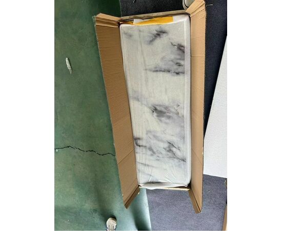 Стол-консоль Лира IST-806,120х40х76 см, небесный белый/золотой, изображение 4 | Интернет магазин мебели и декора LifeDekor