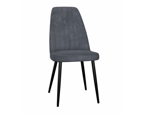 Стул DikLine 326 B28 ANTRACITE, ножки черные | Интернет магазин мебели и декора LifeDekor