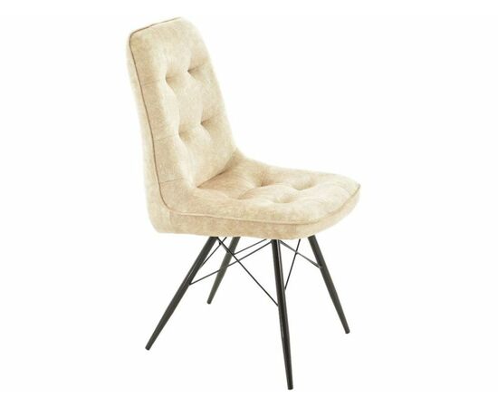 Стул «Бордо» Монолит беж, паук черный, изображение 4 | Интернет магазин мебели и декора LifeDekor