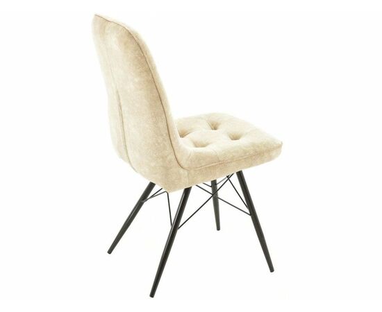 Стул «Бордо» Монолит беж, паук черный, изображение 6 | Интернет магазин мебели и декора LifeDekor