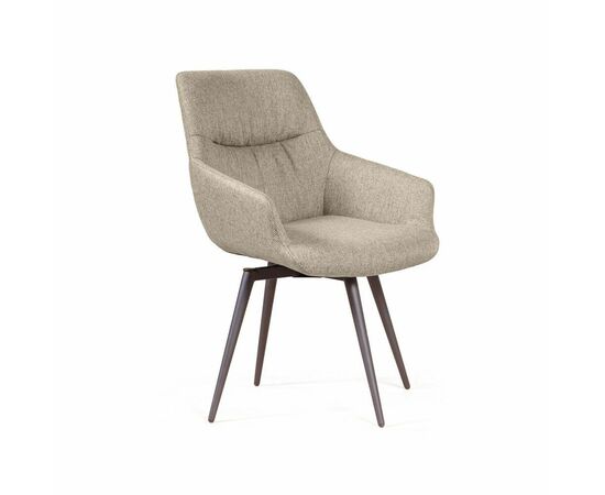 Стул Jordan поворотный 360 градусов, рогожка Wellton 912 | Интернет магазин мебели и декора LifeDekor