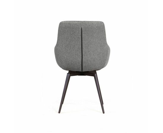 Стул Jordan поворотный 360 градусов, рогожка Wellton 994, изображение 5 | Интернет магазин мебели и декора LifeDekor