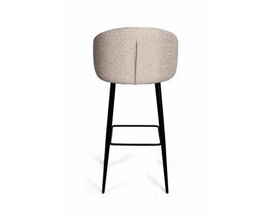 Стул полубарный Vito, букле бежевый / опора конус, изображение 6 | Интернет магазин мебели и декора LifeDekor