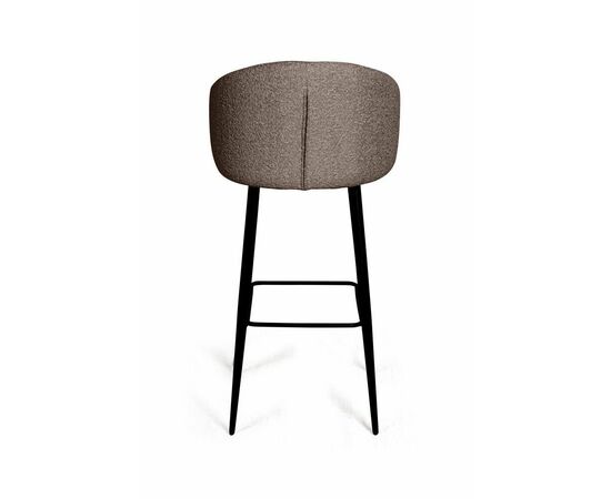 Стул полубарный Vito, букле коричневый / опора конус, изображение 6 | Интернет магазин мебели и декора LifeDekor