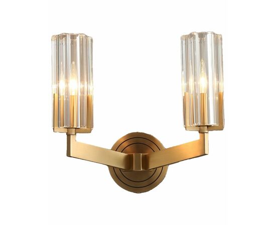 Светильник настенный Moderli V11073-2W Brass | Интернет магазин мебели и декора LifeDekor