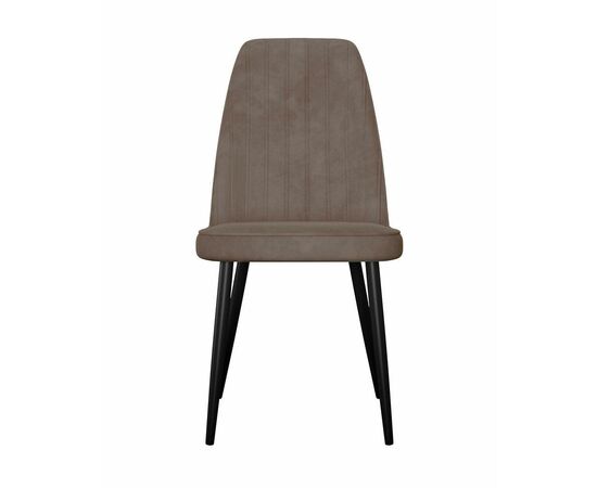 Стул DikLine 326 B5 LATTE, ножки черные, изображение 2 | Интернет магазин мебели и декора LifeDekor