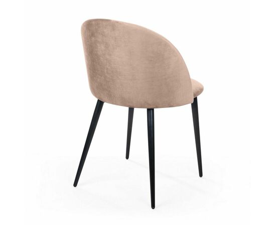 Стул Thomas, бархат бежевый 5, изображение 5 | Интернет магазин мебели и декора LifeDekor