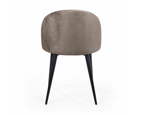 Стул Thomas, бархат пепельно-бежевый 25, изображение 7 | Интернет магазин мебели и декора LifeDekor