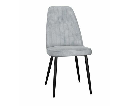 Стул DikLine 326 B22 GREY, ножки черные | Интернет магазин мебели и декора LifeDekor