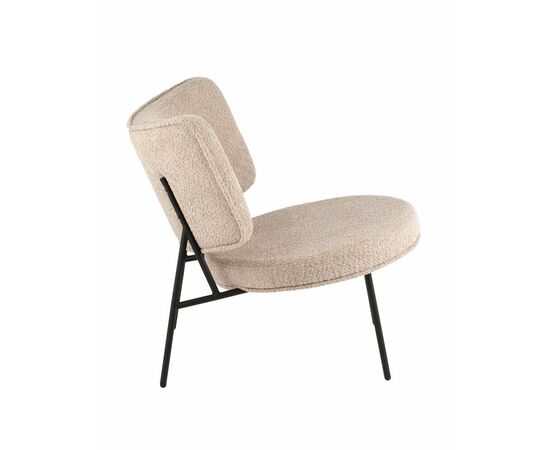 Кресло District Lounge букле капучино | Интернет магазин мебели и декора LifeDekor