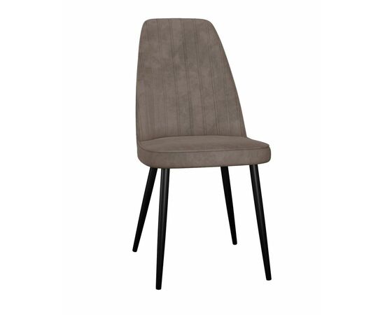 Стул DikLine 326 B5 LATTE, ножки черные | Интернет магазин мебели и декора LifeDekor