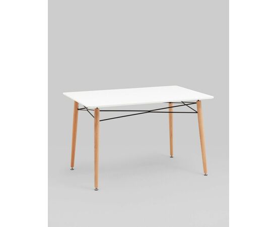 Стол Eames DSW Rectangle New 120*80 белый, изображение 2 | Интернет магазин мебели и декора LifeDekor