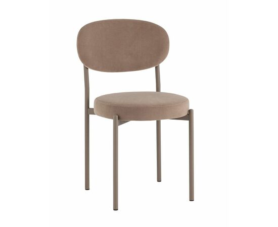Стул Бриф SN велюр капучино каркас капучино муар | Интернет магазин мебели и декора LifeDekor