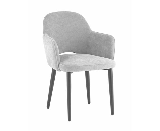 Стул Венера шенилл светло-серый | Интернет магазин мебели и декора LifeDekor