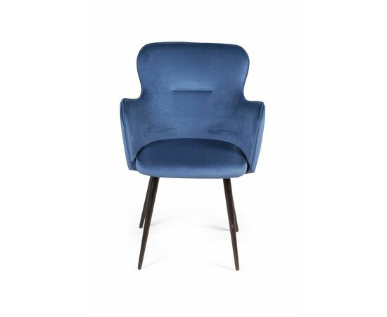 Стул с подлокотниками King, бархат синий 29, изображение 2 | Интернет магазин мебели и декора LifeDekor